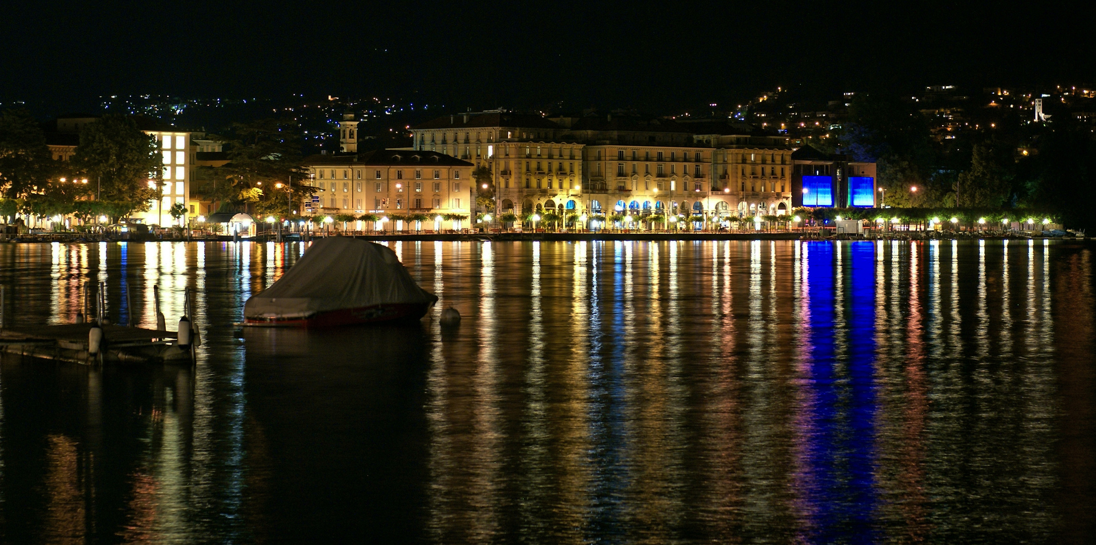 Lugano by night...