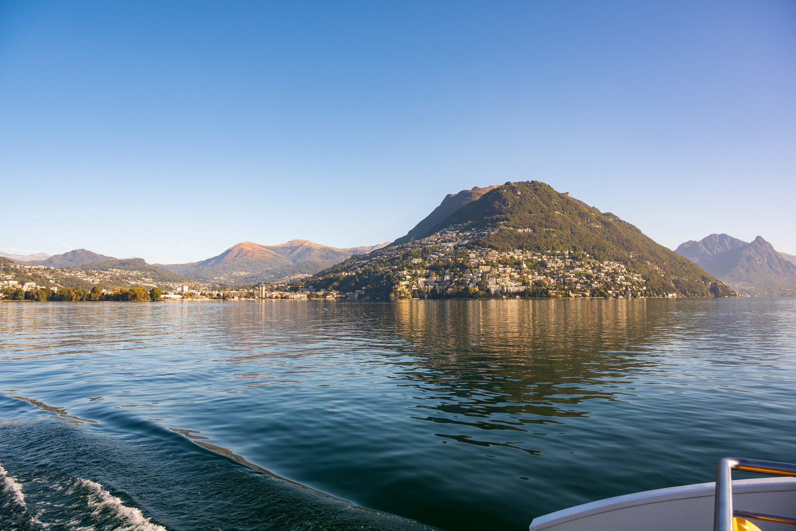 Lugano mit Monte Bre