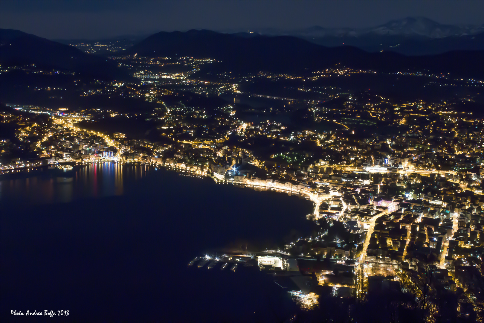 Lugano Pano by Night