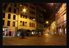 Lugano, Via Pessina mit Blick in Richtung Via Nassa