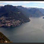 Lugano von oben