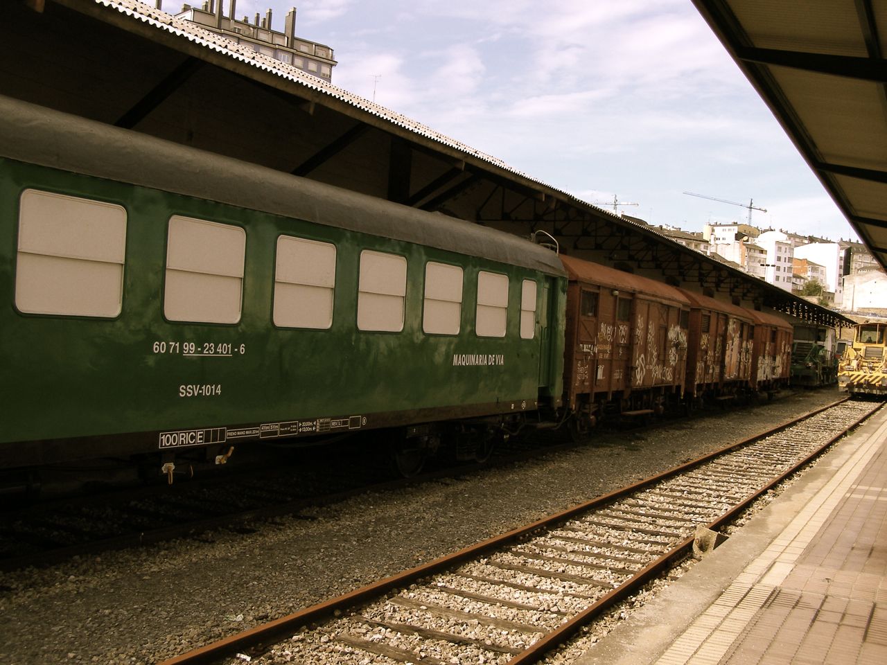 Lugo, il treno