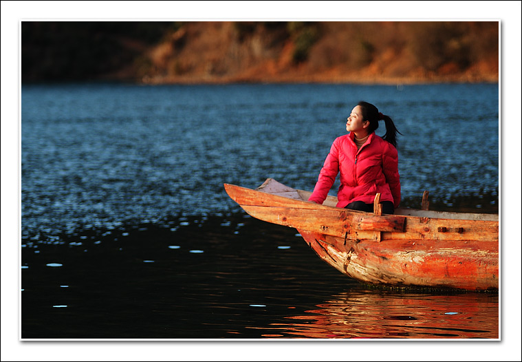 lugu lake of china