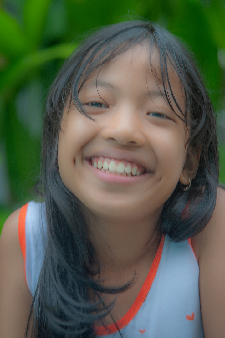 Luh Fania smiling portrait