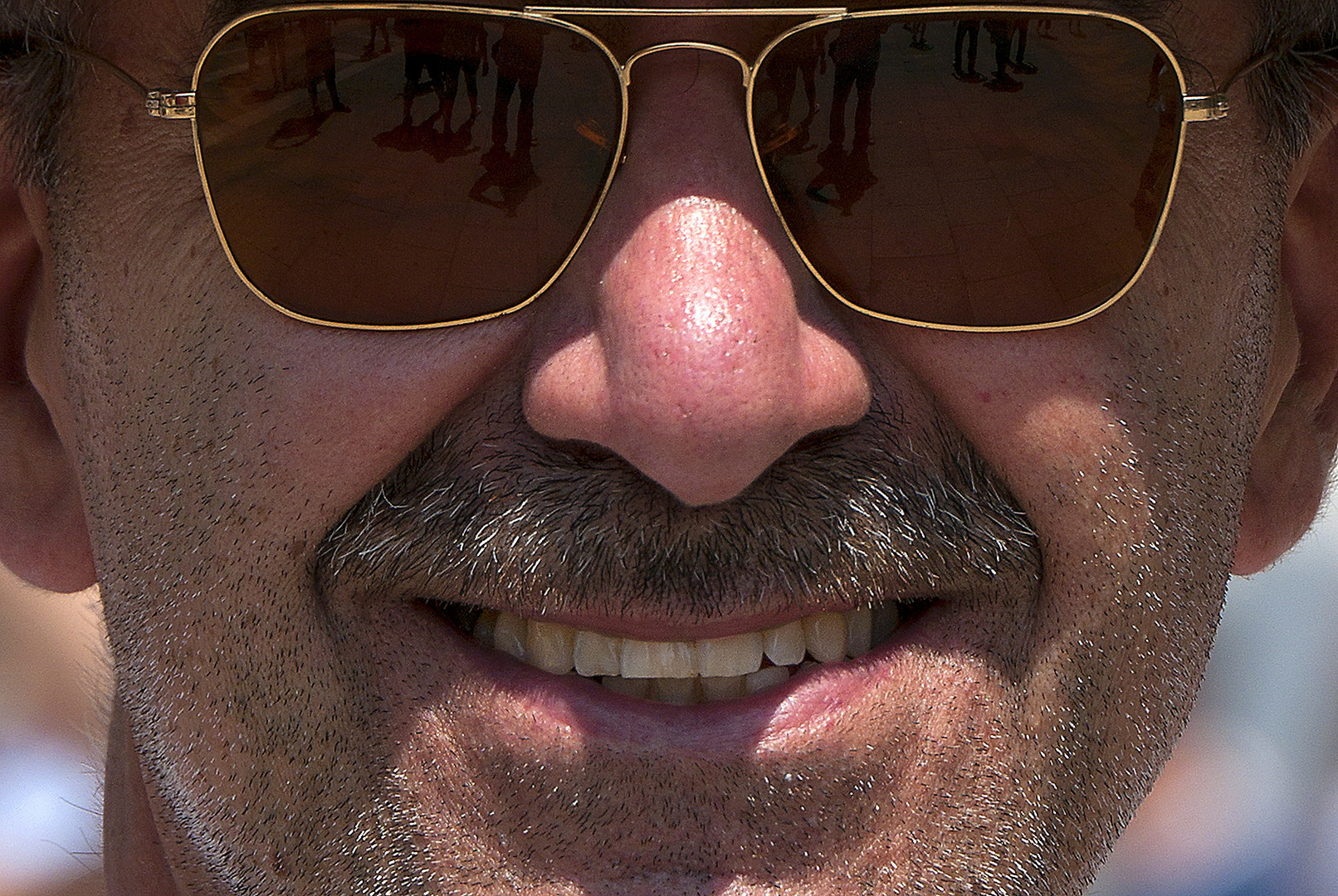 Luigi auf der Piazza San Marco, Venezia