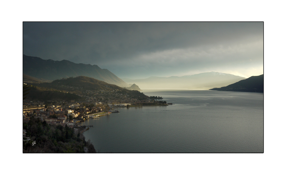 Luino im Abendlicht