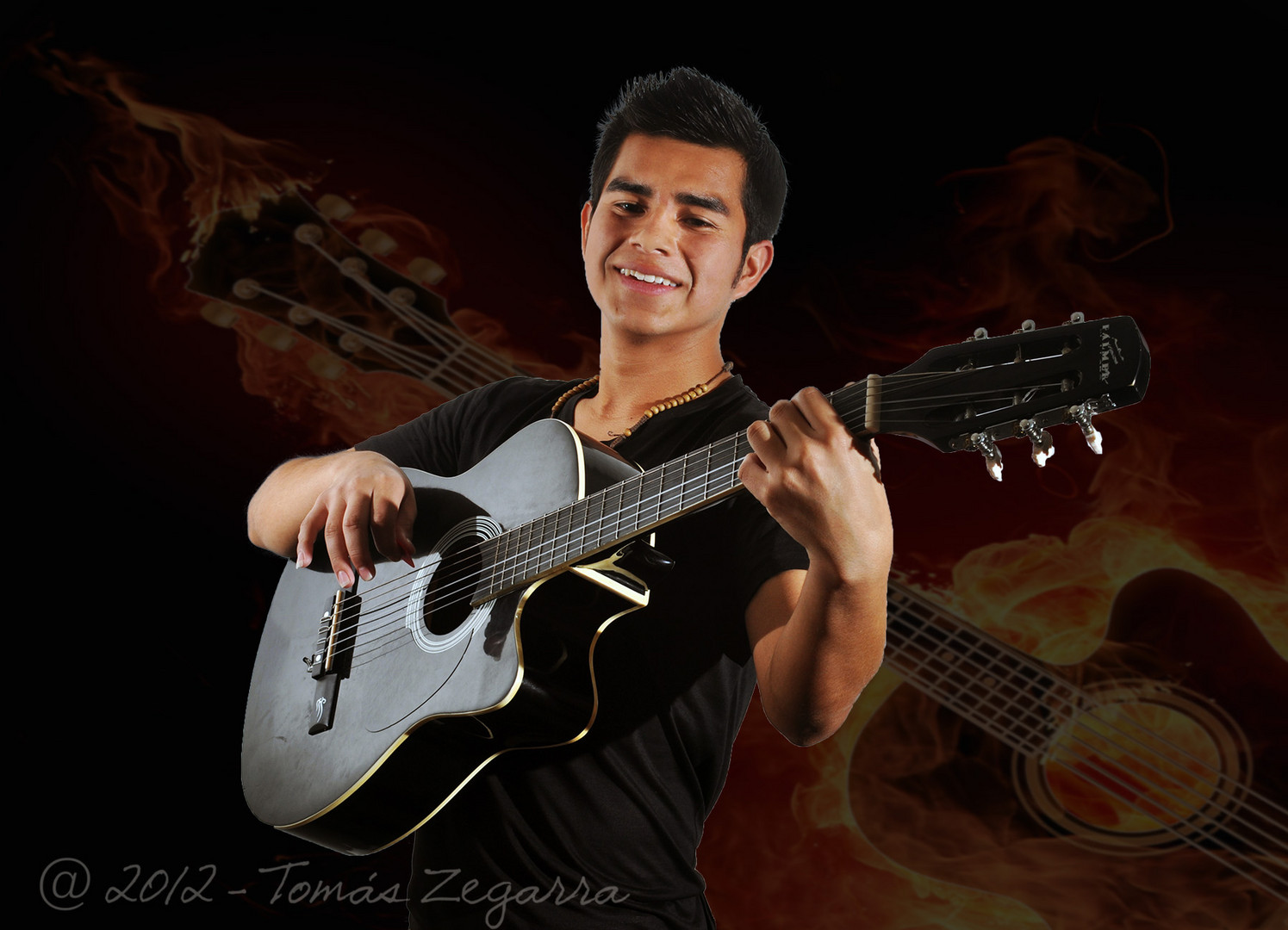 Luis y su guitarra