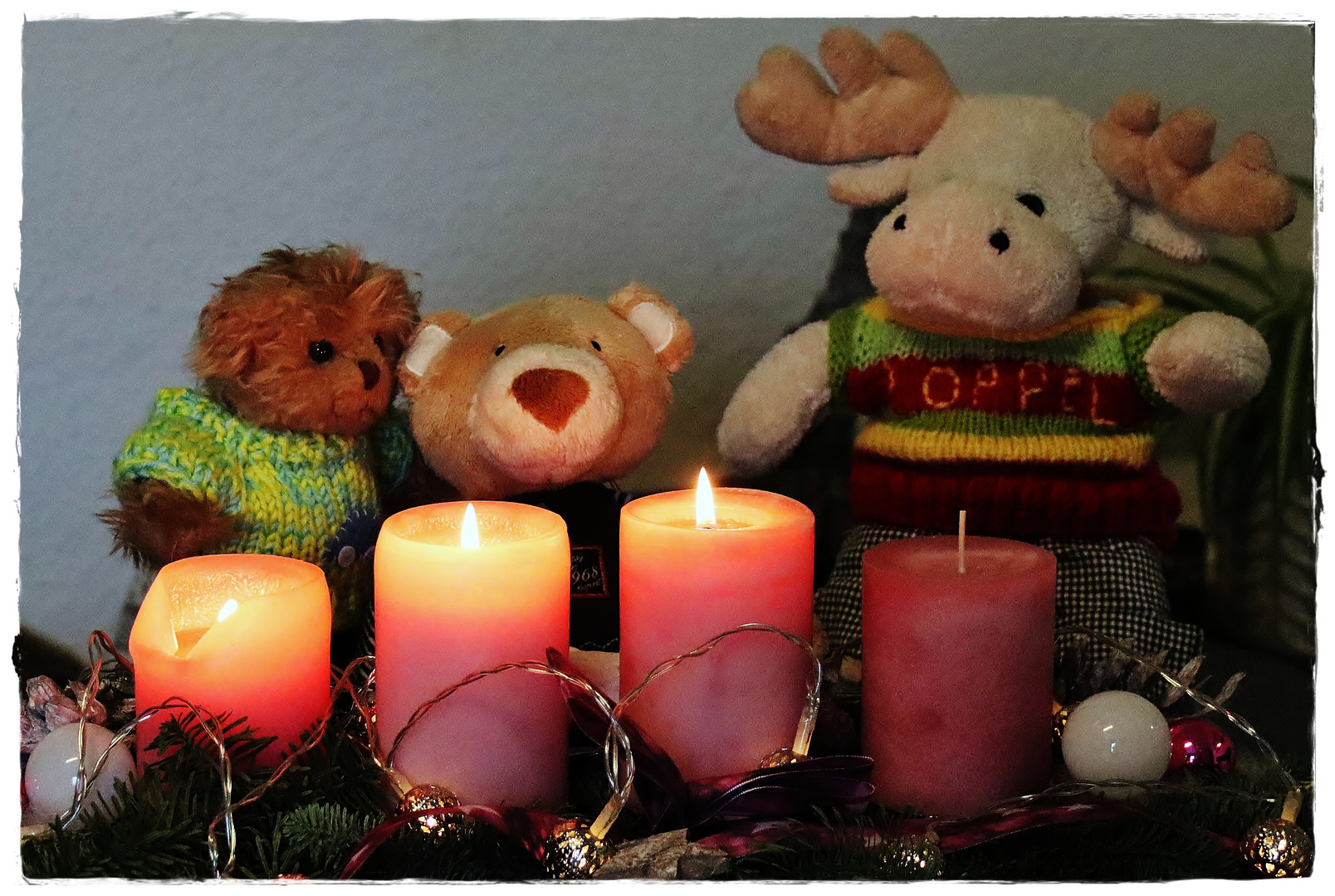 Luise,Karli,Poppel und der 3. Advent