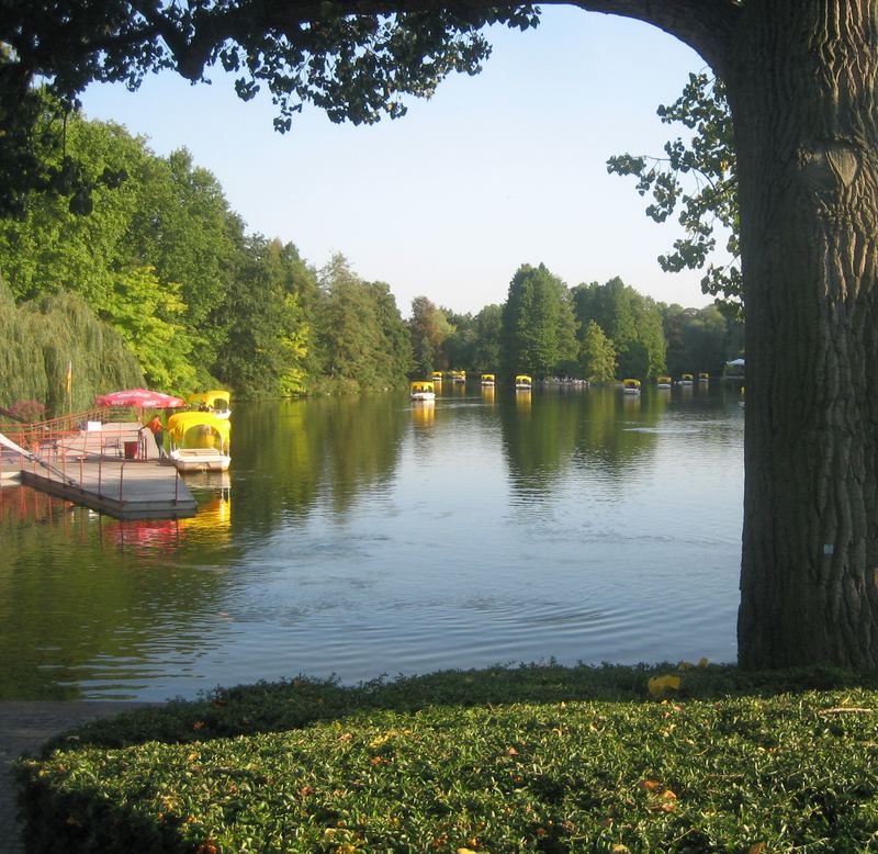 Luisenpark im Spätsommer