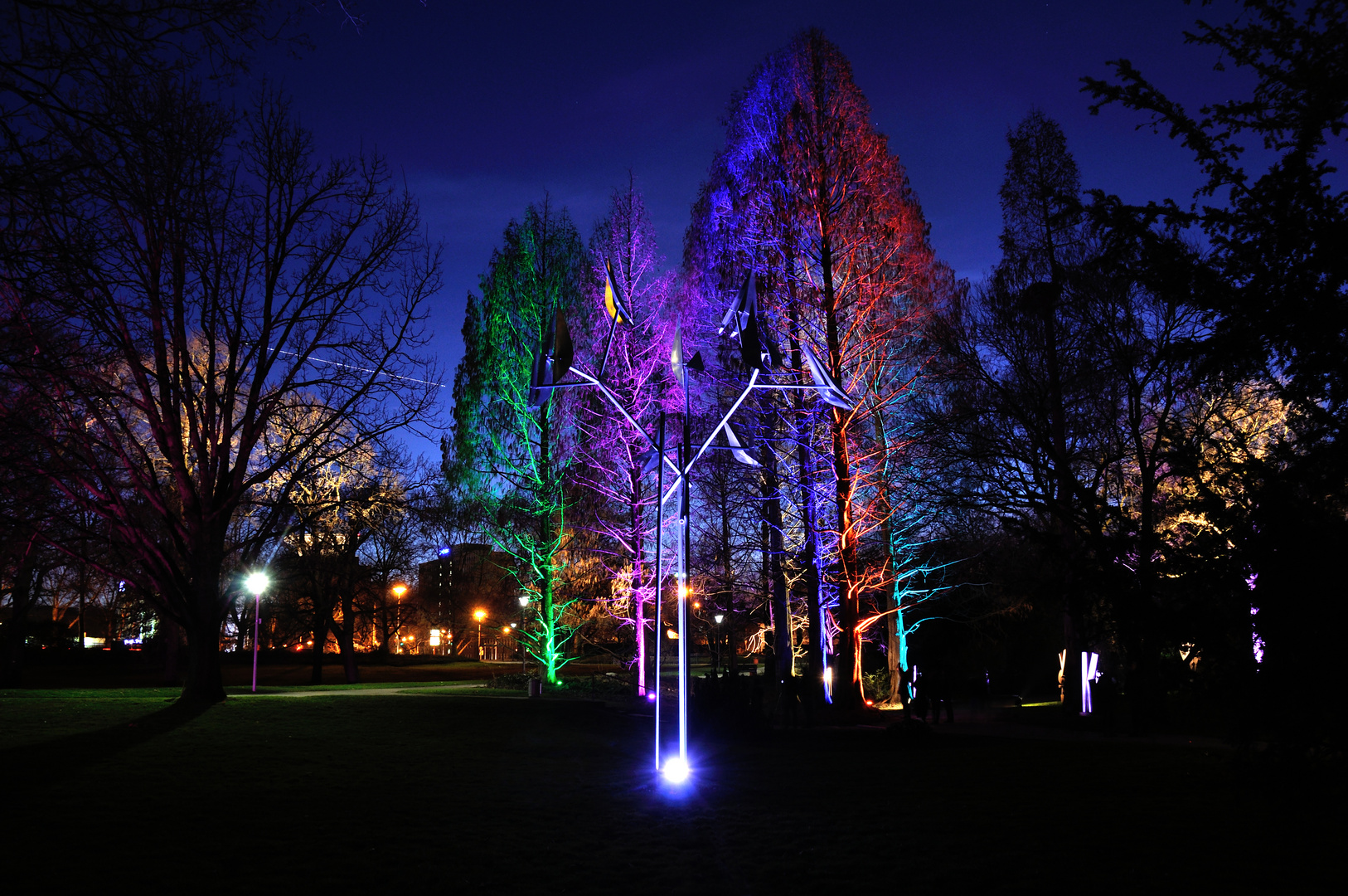 Luisenpark Winterlichter 1