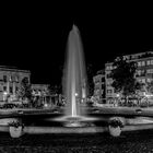 Luisenplatz bei Nacht