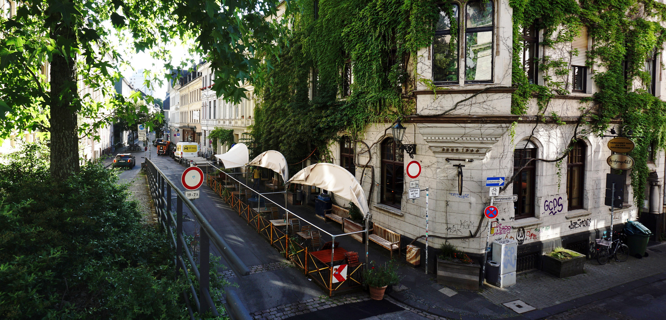  Luisenstraße am Morgen danach