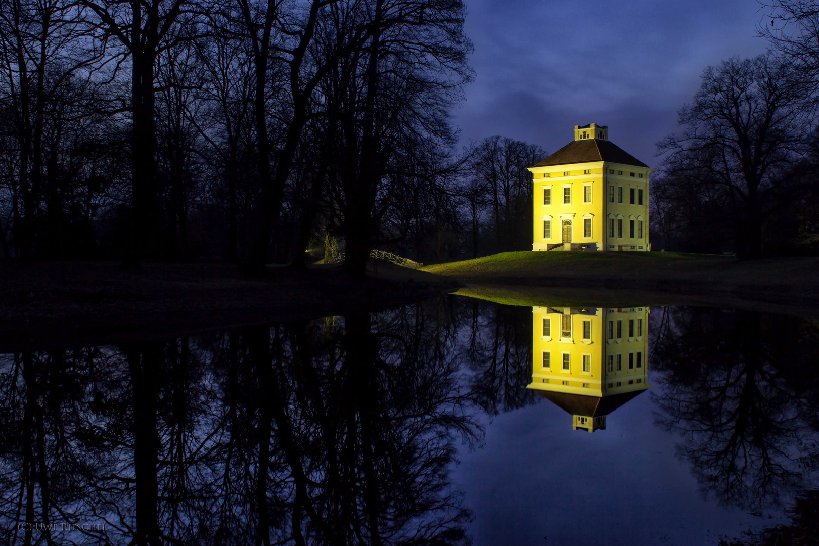 Luisium zur blauen Stunde