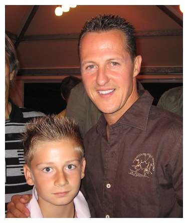 Lukas und Michael Schumacher