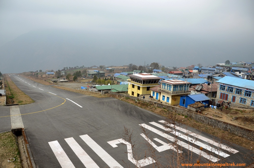 Lukla Airport in Khumbu Region