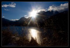 Lukmaniersee im Herbst