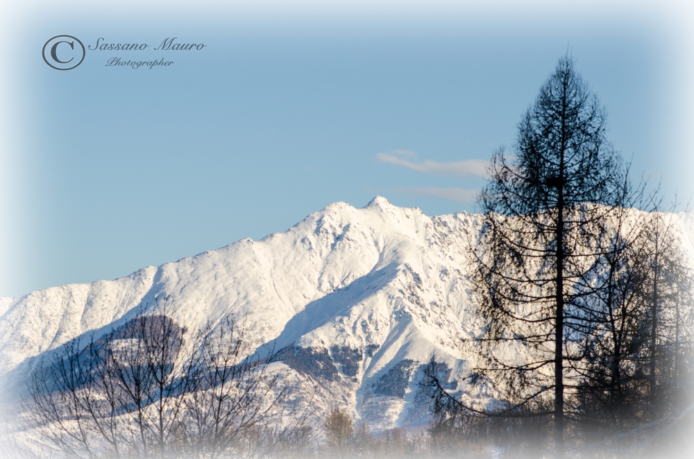 L'ultima neve sulla Bisalta