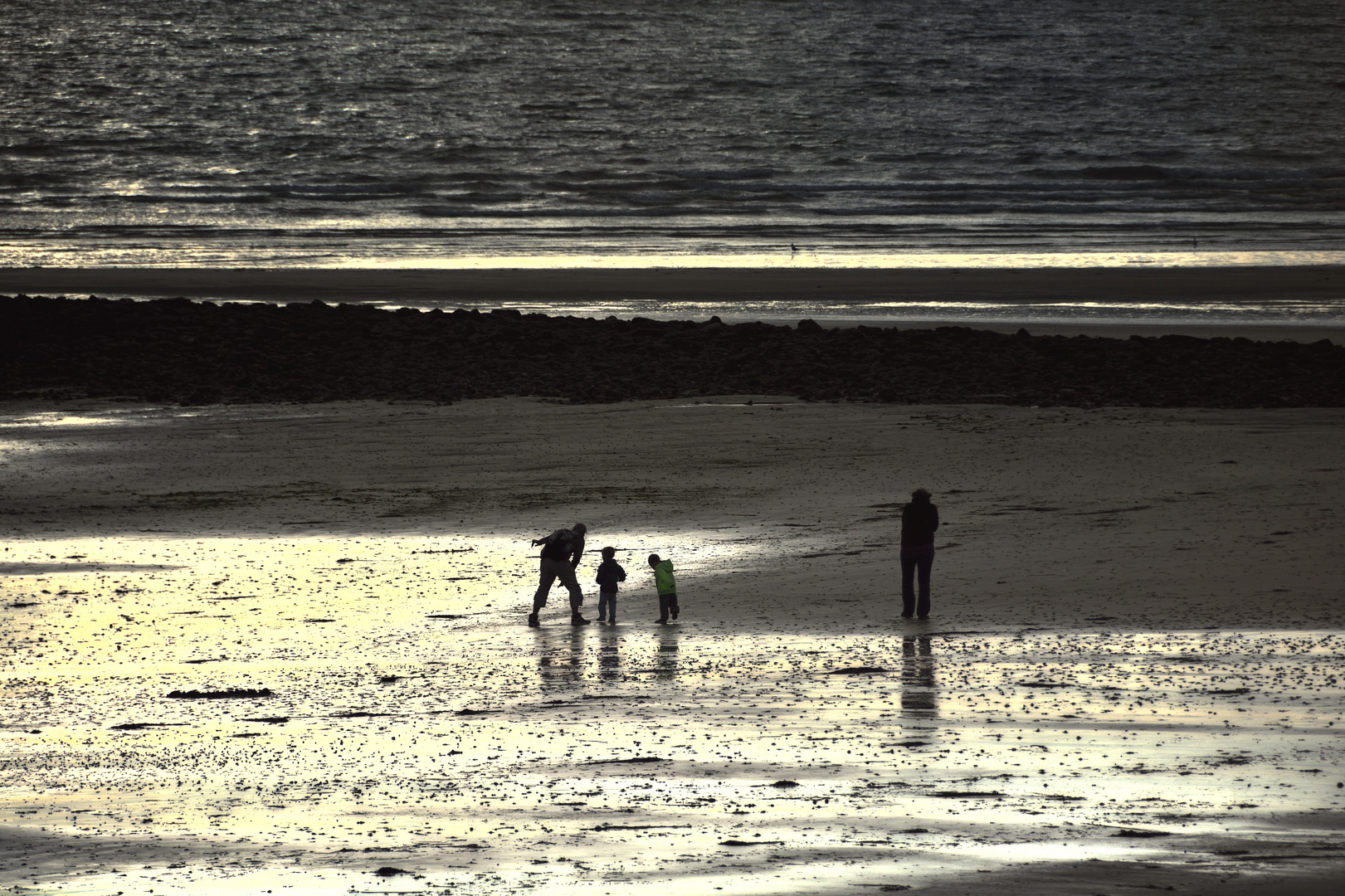 Lumière à marée basse