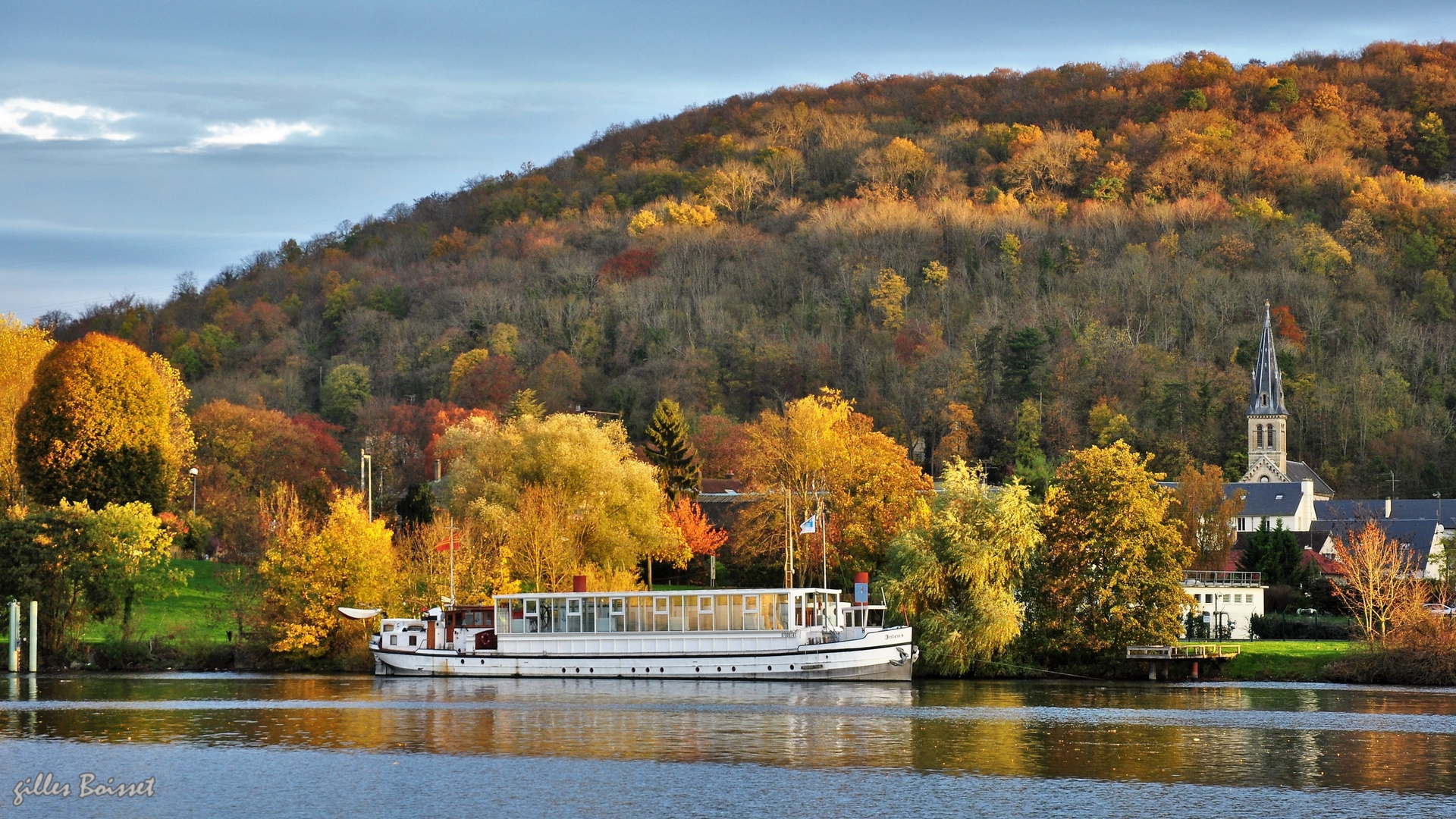 Lumière d'automne à Vernon