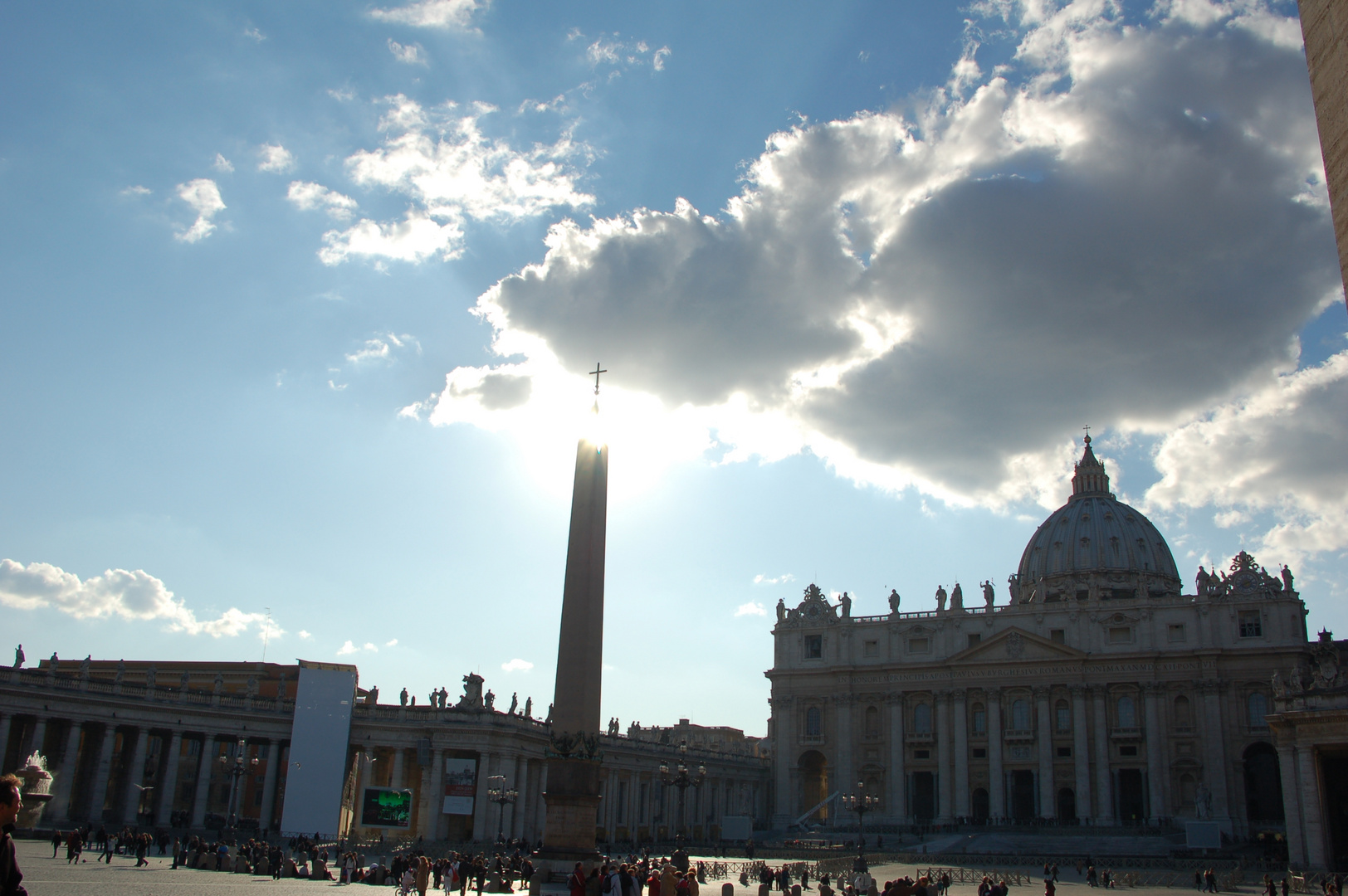 lumière divine au vatican