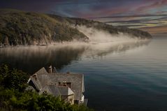 Lumière du petit matin sur Perros Guirec