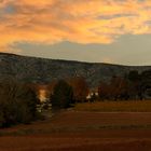 Lumière du soir sous Sainte Victoire