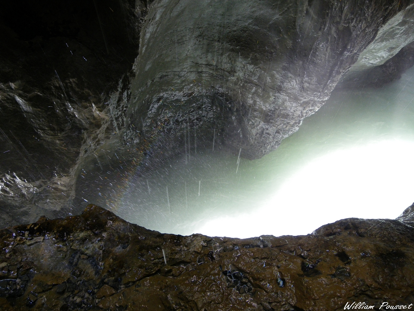 Lumière fantastique dans la Partnachklamm