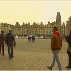 Lumière insolite à Arras, entre deux orages