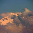 Lumière sur le mont Blanc