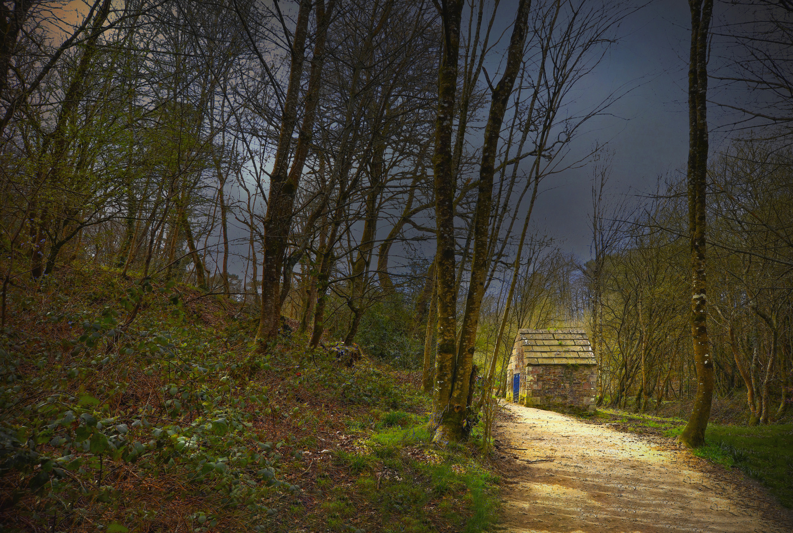 Lumière sur le petit lavoir