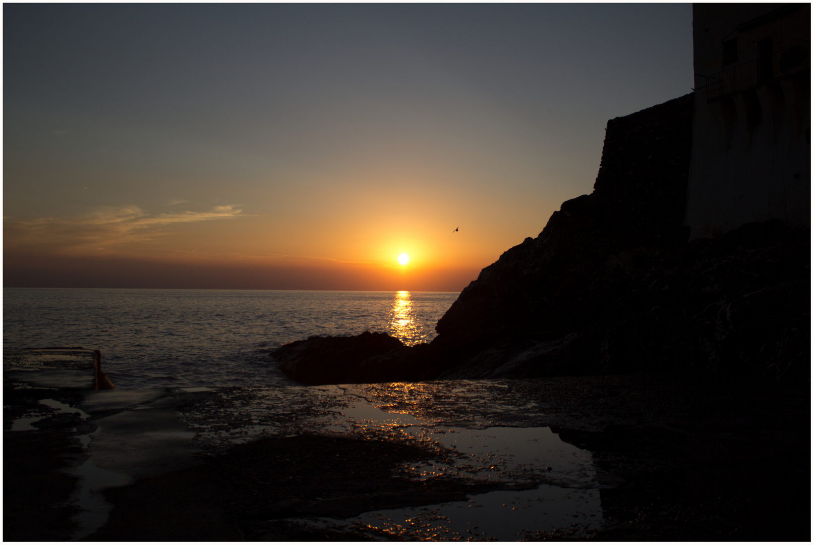 Lumières au coucher du soleil