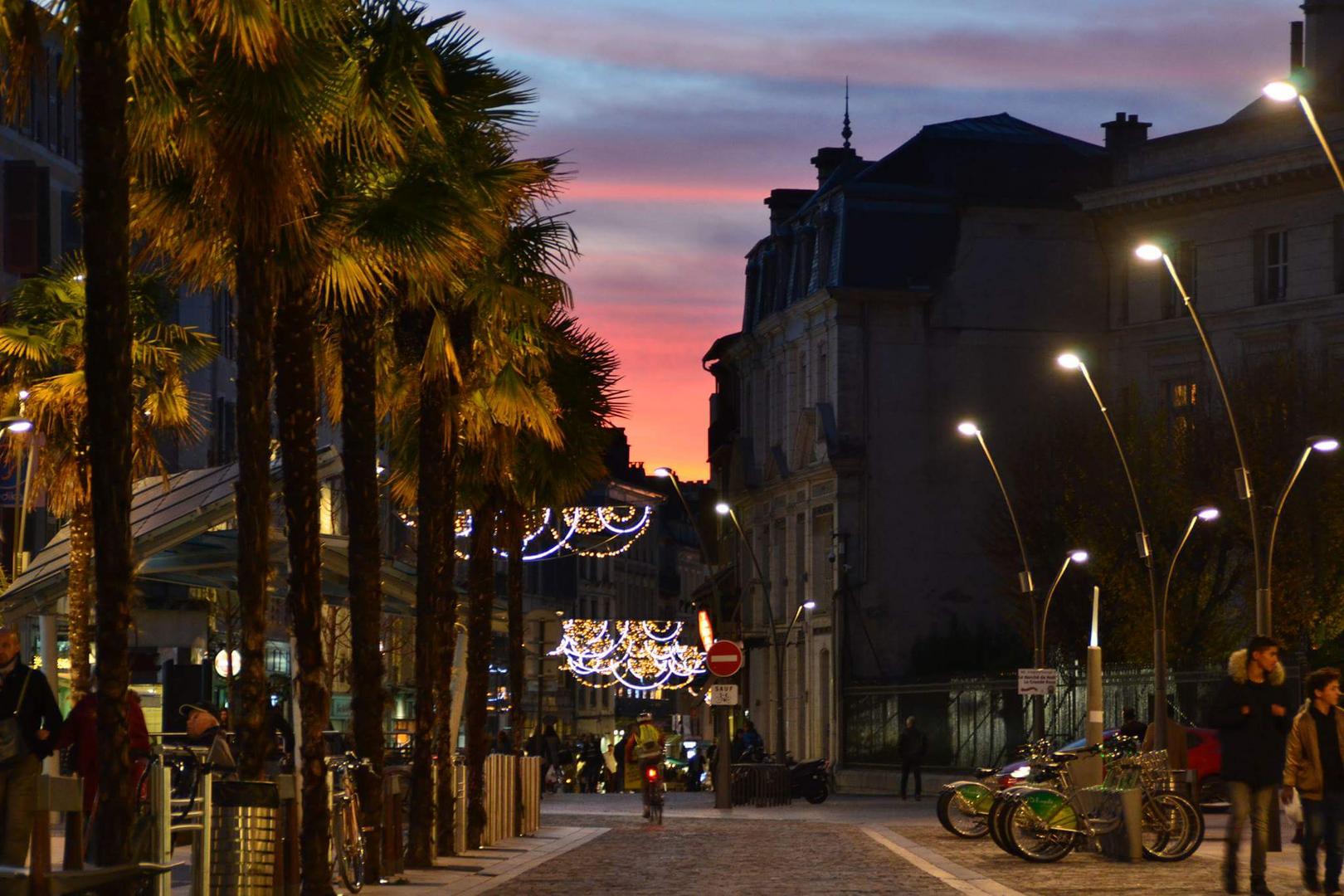 Lumières de la ville.