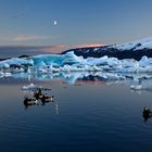 Lumières d'Islande XIX - Le lac glaciaire Jokulsarlon