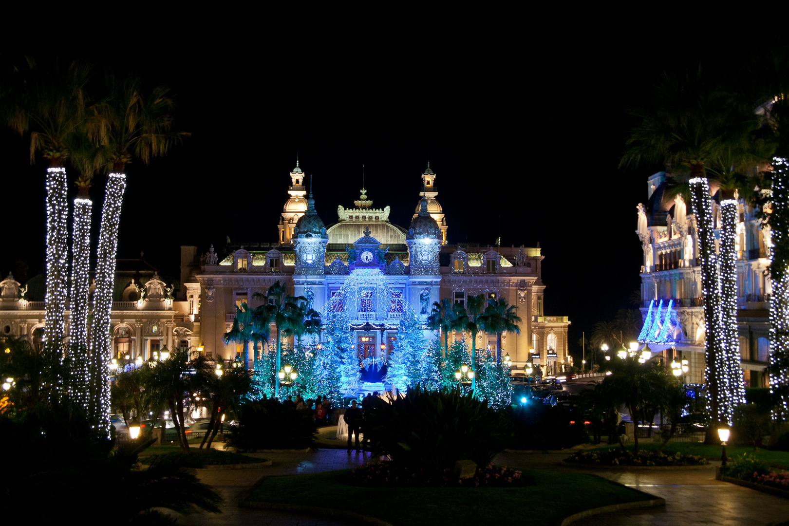Lumières sur la ville : Monaco