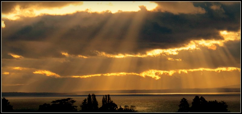 Lumières sur le lac...