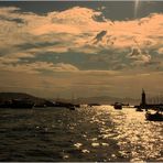 Lumières sur le port de saint- Tropez !