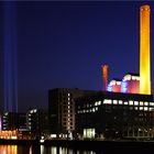 Luminale 2006, Kraftwerk am Westhafen mit "virtuellem Schornstein"