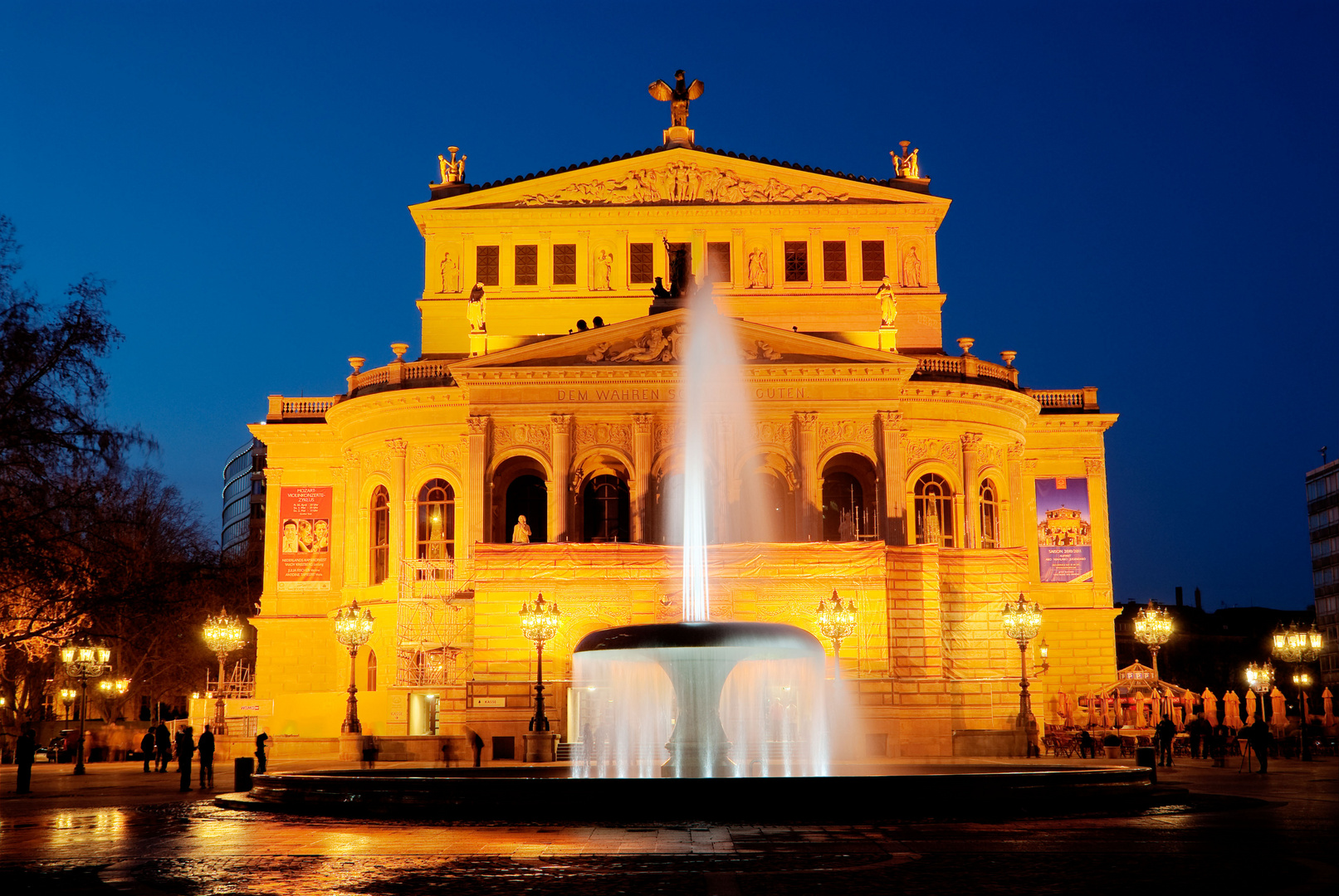 Luminale 2010, Brunnen vor Alte Oper