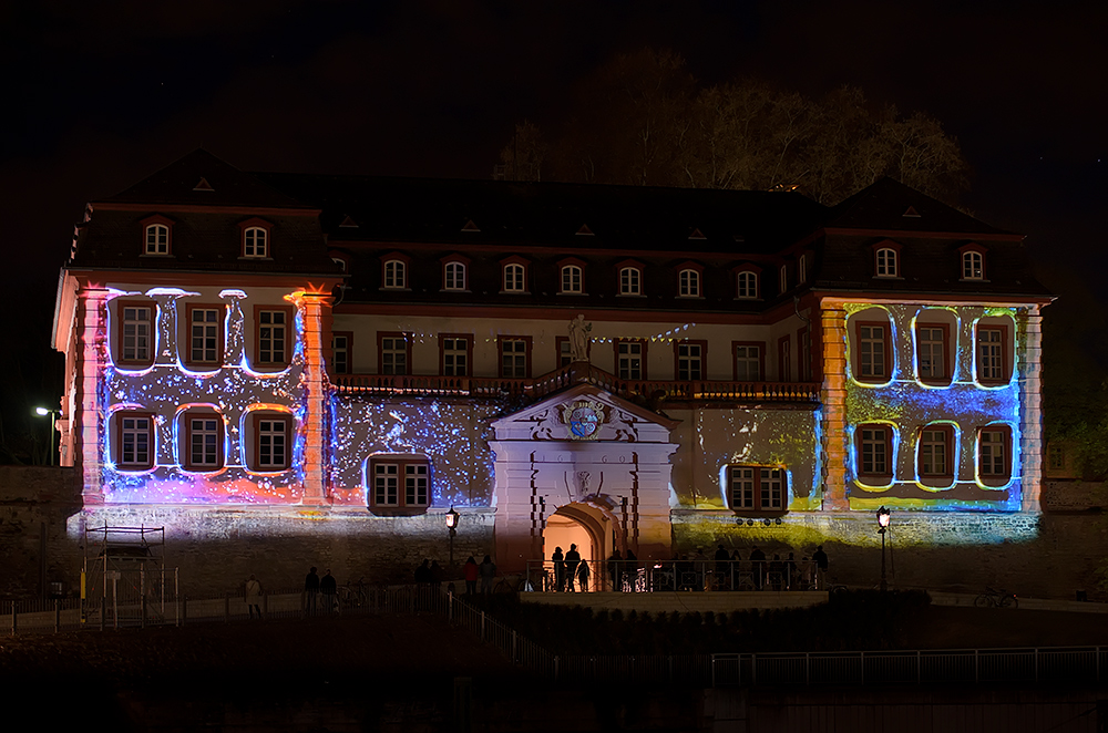 Luminale 2012 - Fassadenprojektion "Global Warming"