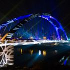 Luminale 2014 Frankfurt, Osthafenbrücke