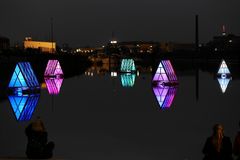 Luminale 2014 im Offenbacher Hafen