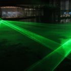 Luminale 2014: Laser-Installation