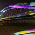 Luminale 2014 Osthafenbrücke