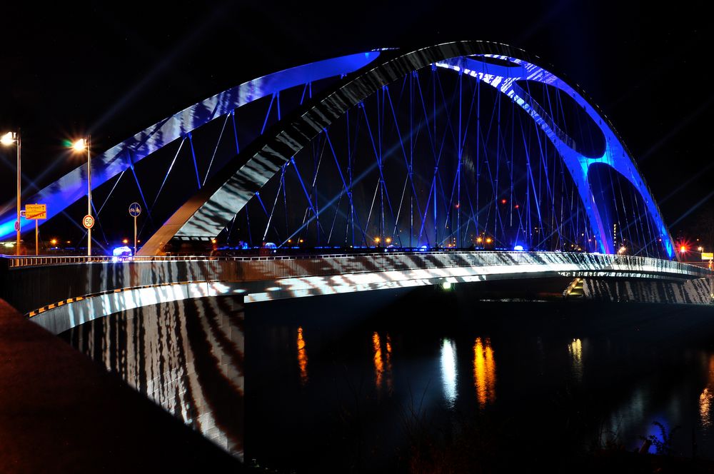 Luminale 2014 - Osthafenbrücke