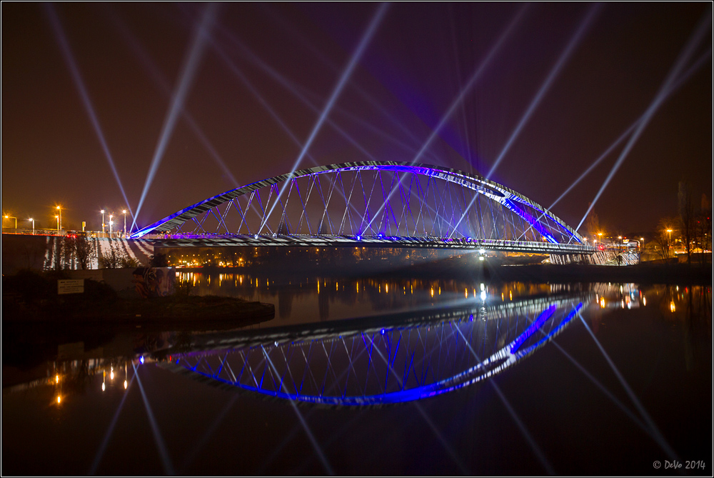 Luminale 2014 - Osthafenbrücke II