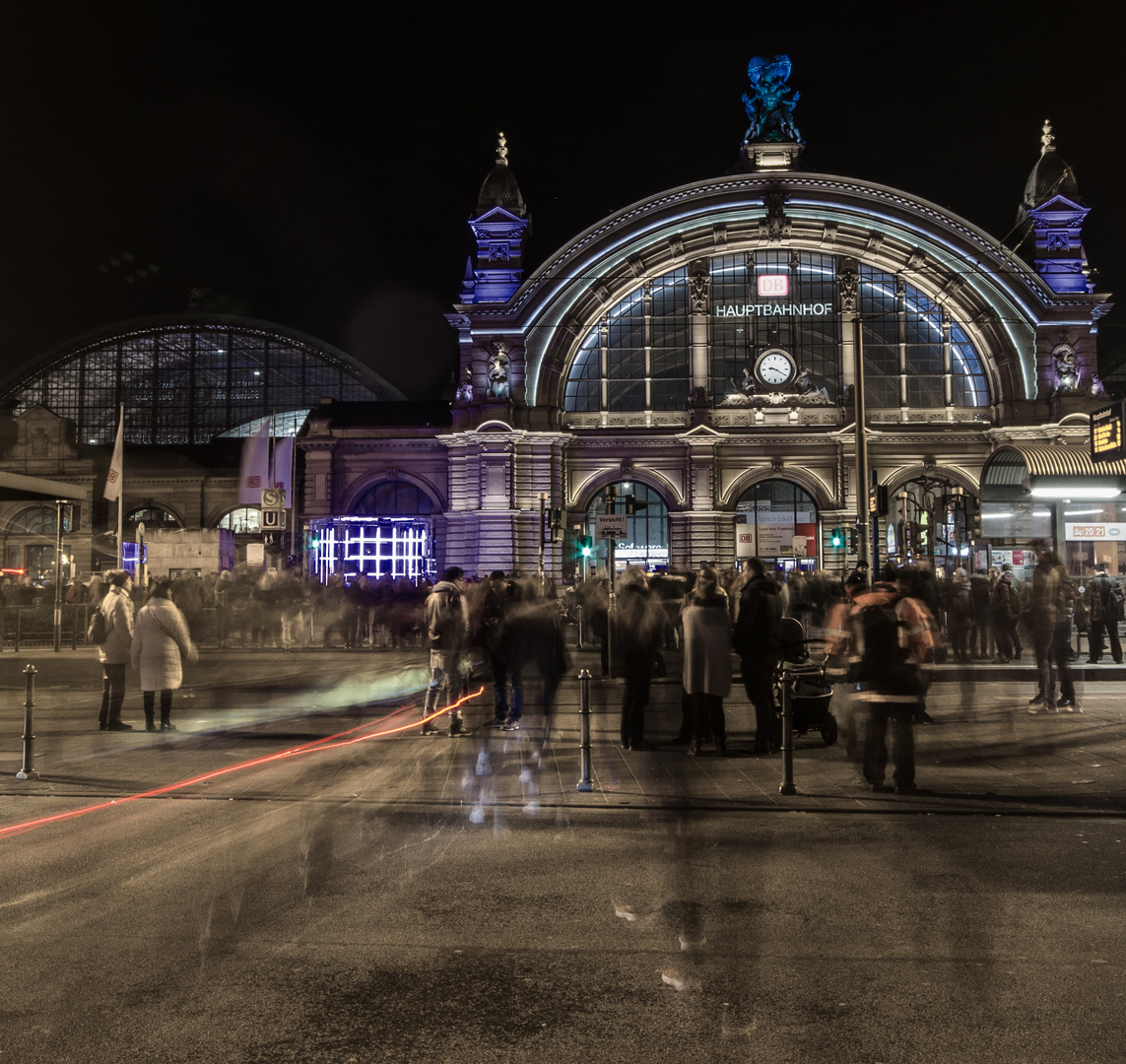 Luminale 2016: Frankfurt am Main Hauptbahnhof