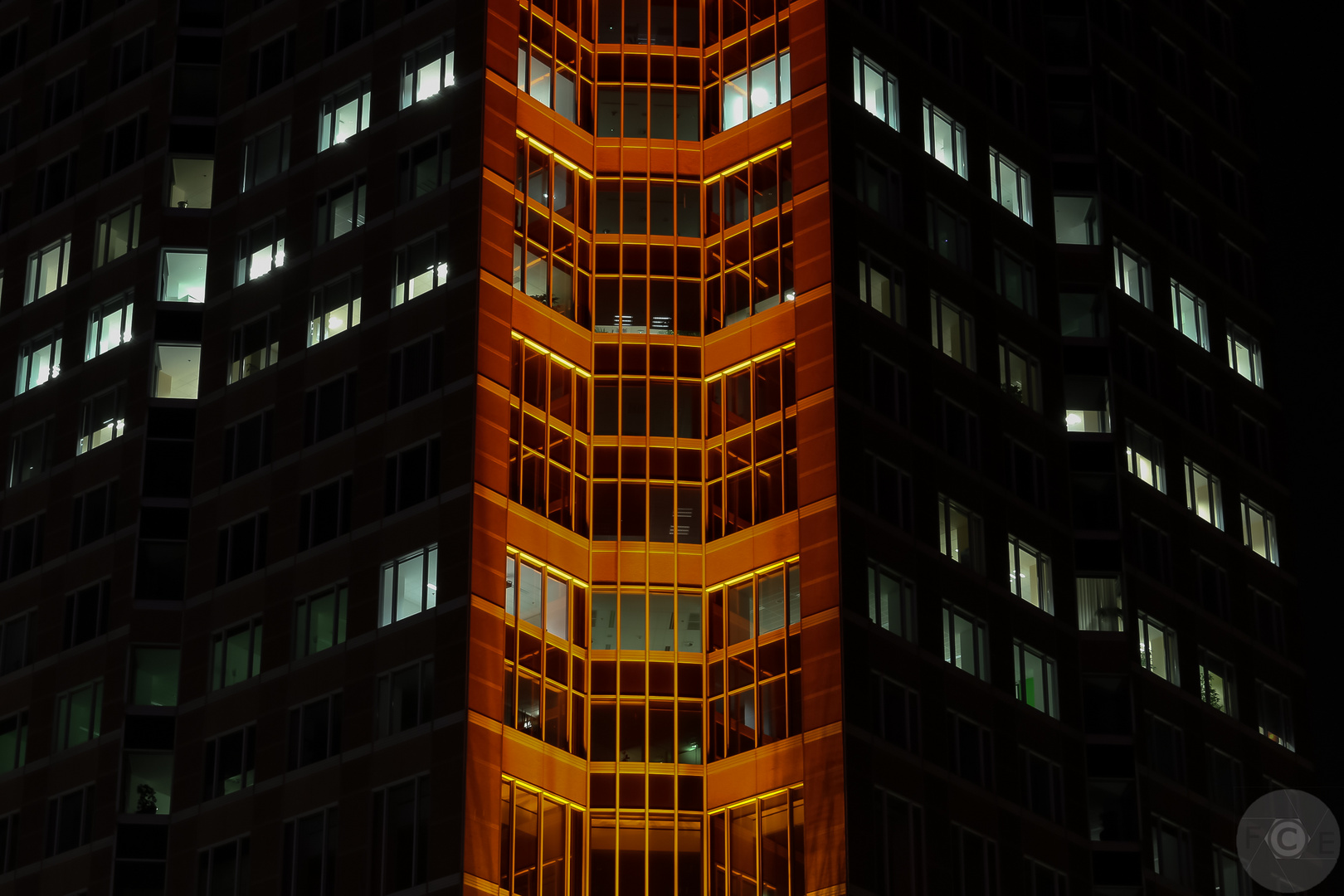 Luminale 2016 Messeturm (Ausschnitt)