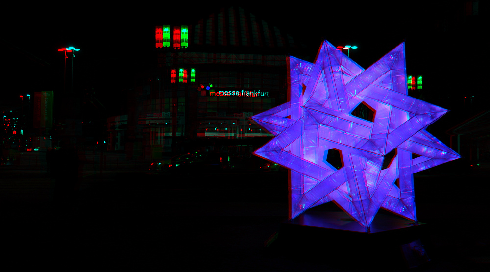Luminale 2016: Star* (3D-Bild für Rot/Cyan Brille)