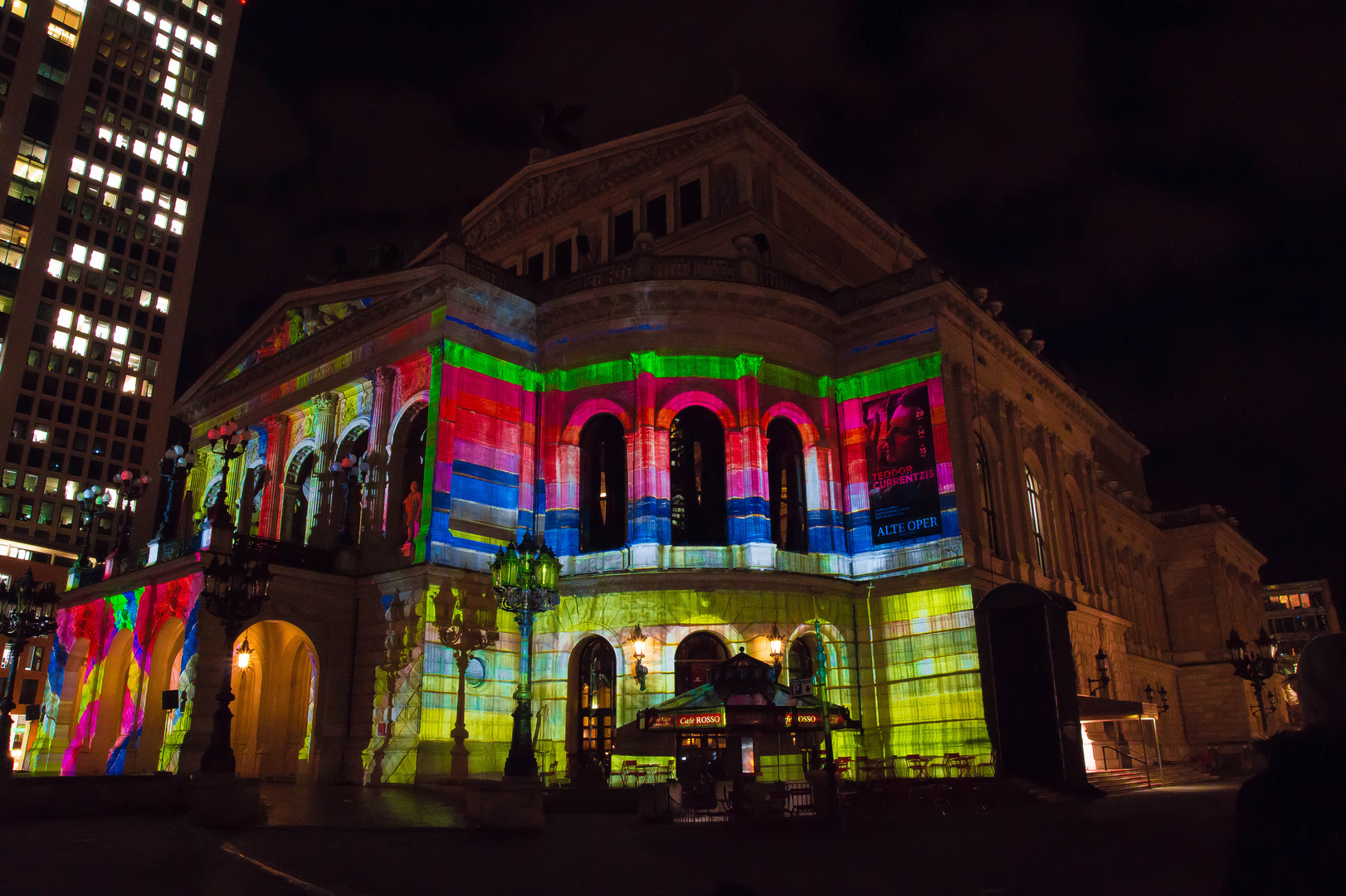 Luminale 2018 Alte Oper bunt