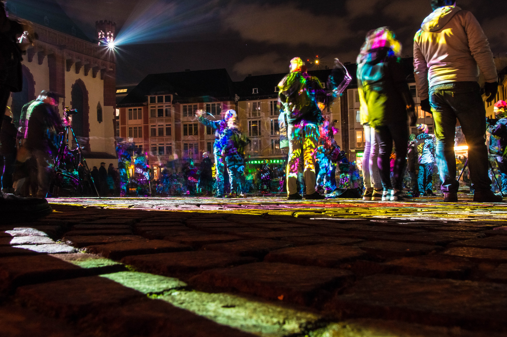 Luminale 2018 Bewegung am Römer